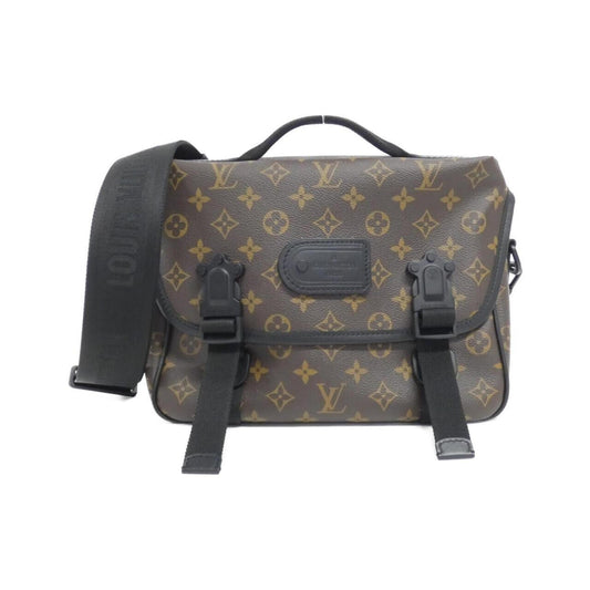 Louis Vuitton Coated Canvas Black Shoulder Bags