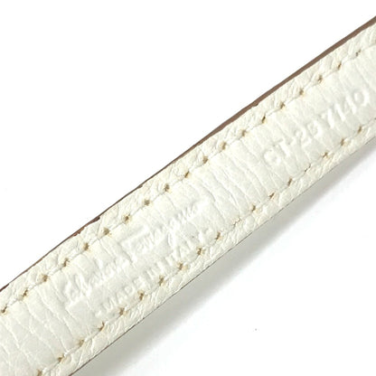 Salvatore Ferragamo Others White Belts