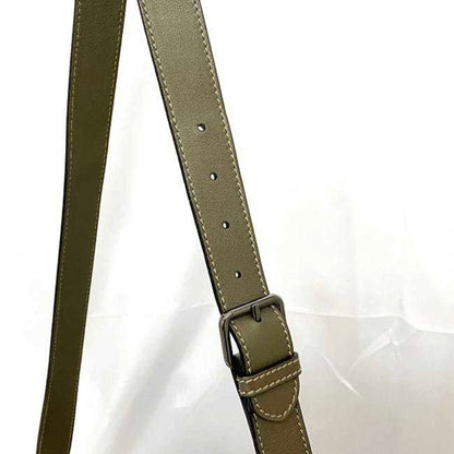 Gucci Coated Canvas Green Shoulder Bags