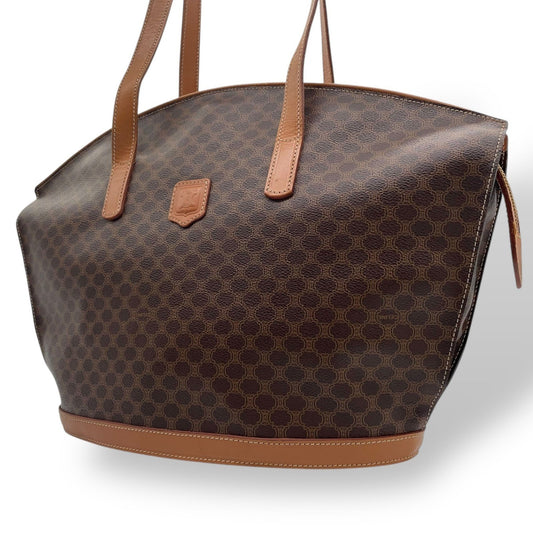 Celine Pvc Brown Handbags