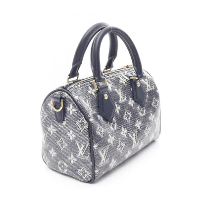 Louis Vuitton Coated Canvas Blue Handbags