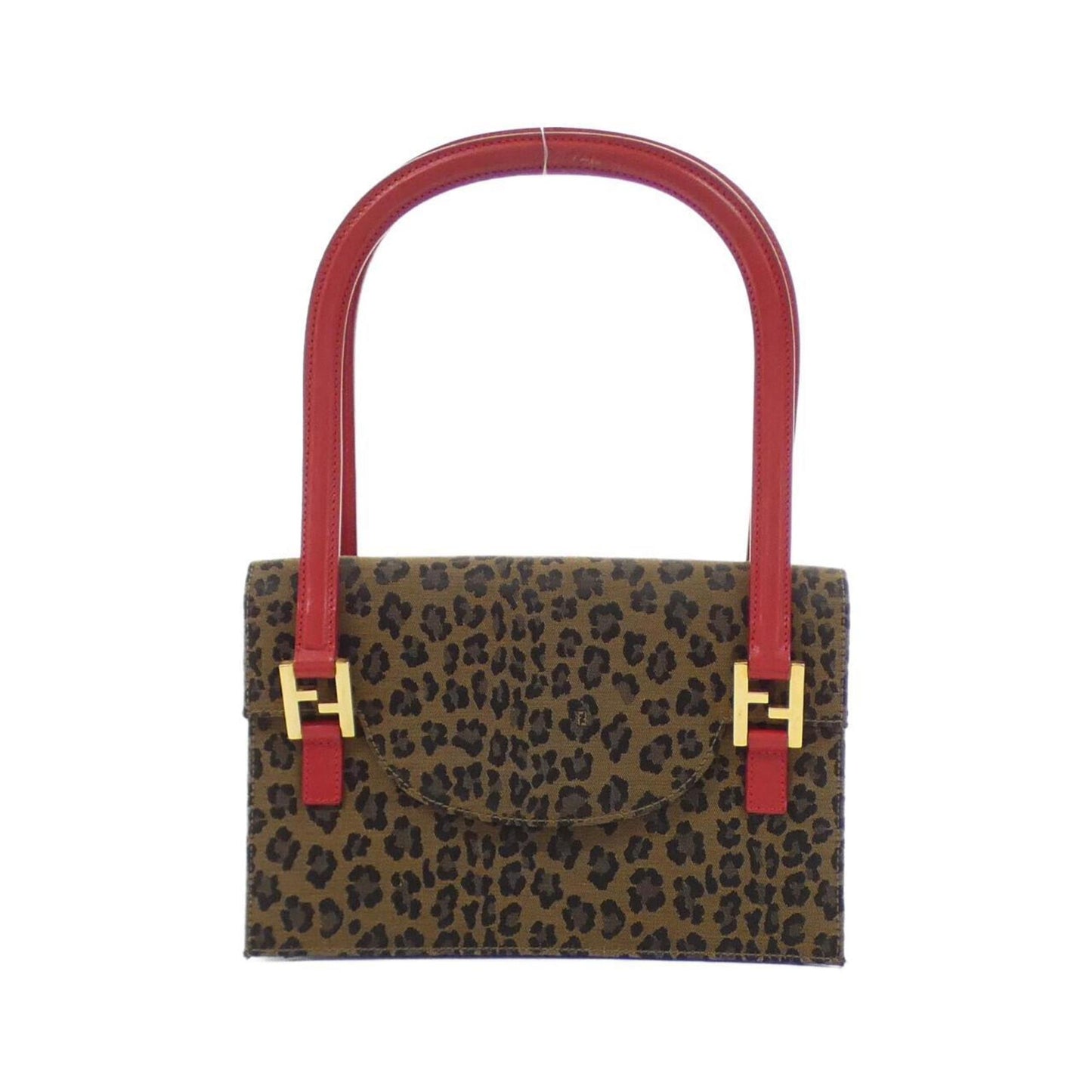Fendi Canvas Brown Shoulder Bags