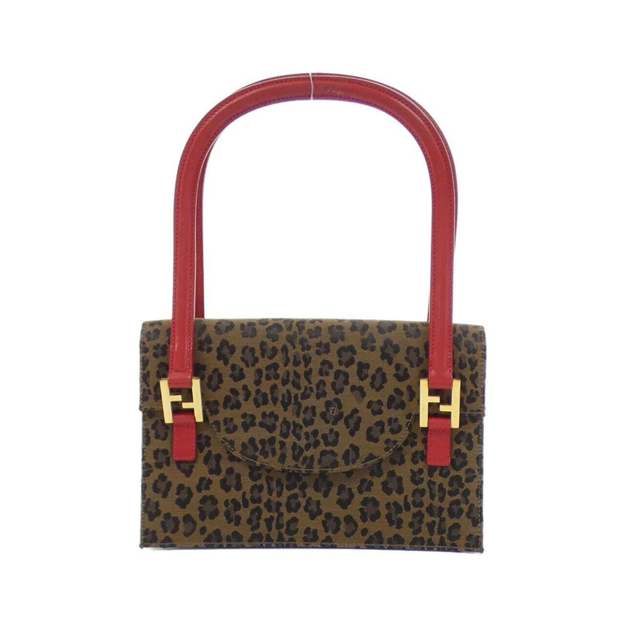 Fendi Canvas Brown Shoulder Bags