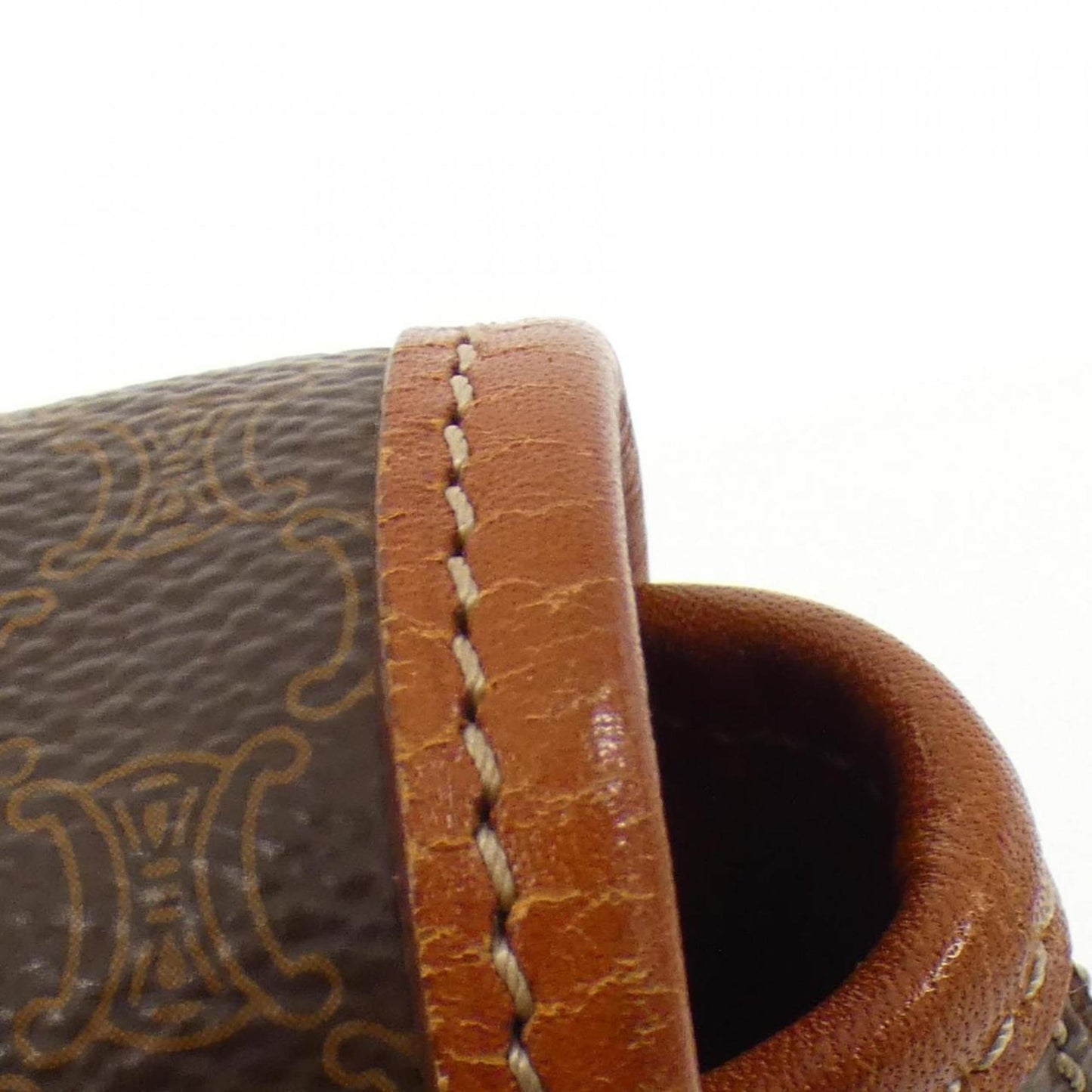 Celine Coated Canvas Brown Handbags