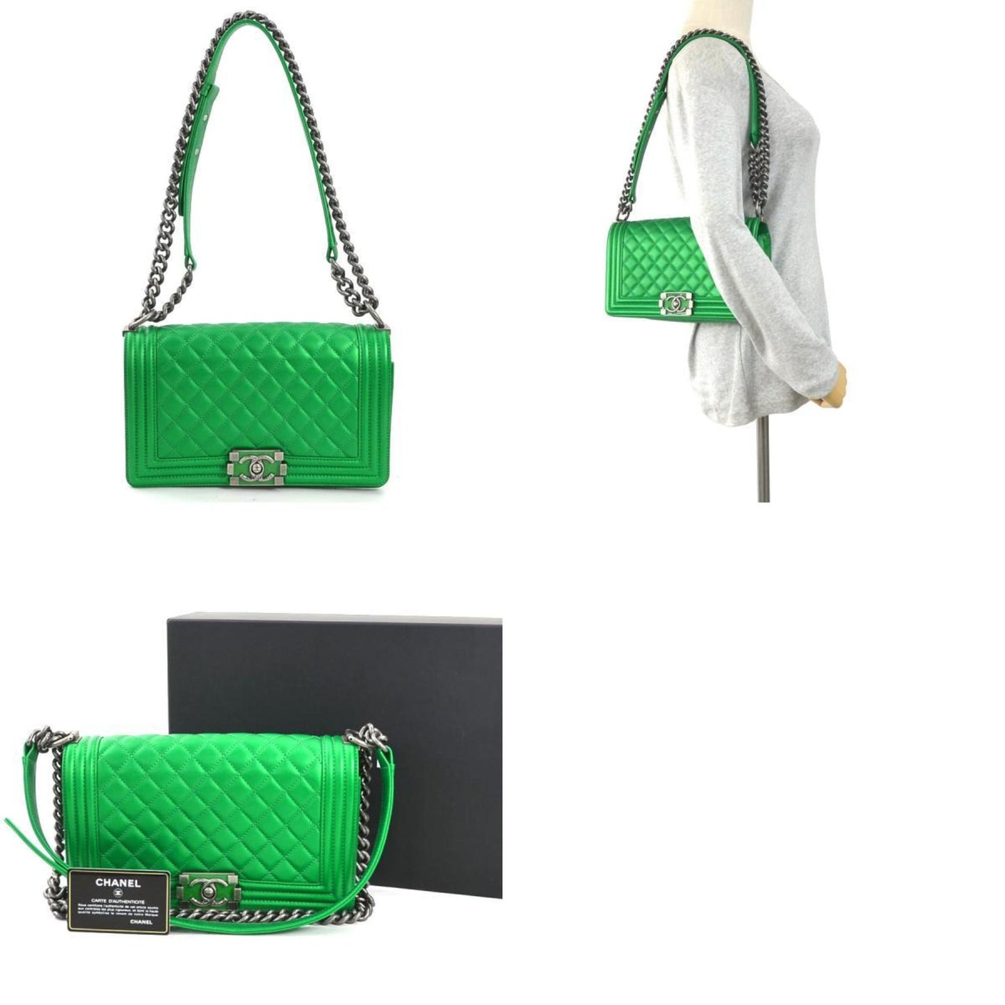Chanel Others Green Shoulder Bags