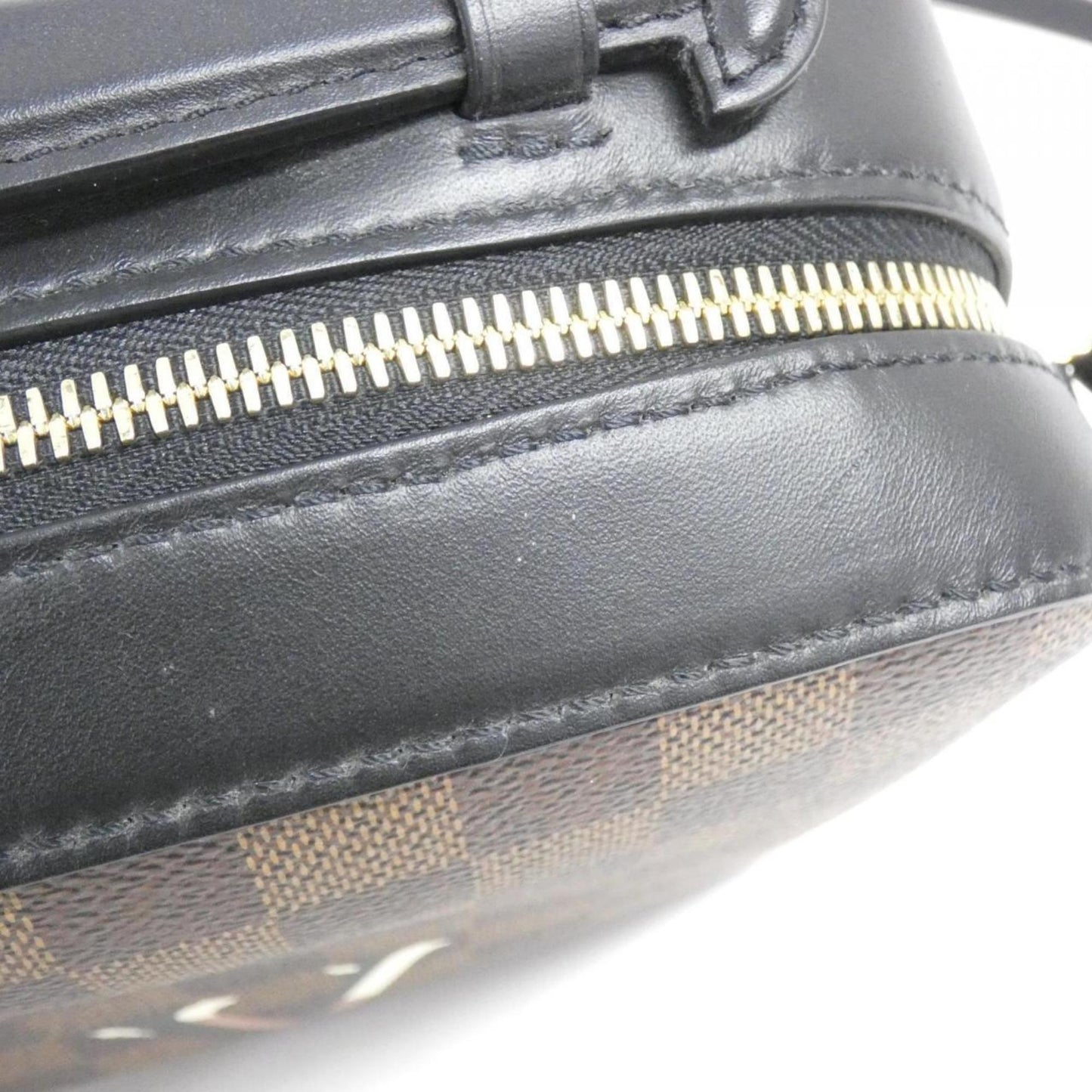Louis Vuitton Coated Canvas Black Shoulder Bags