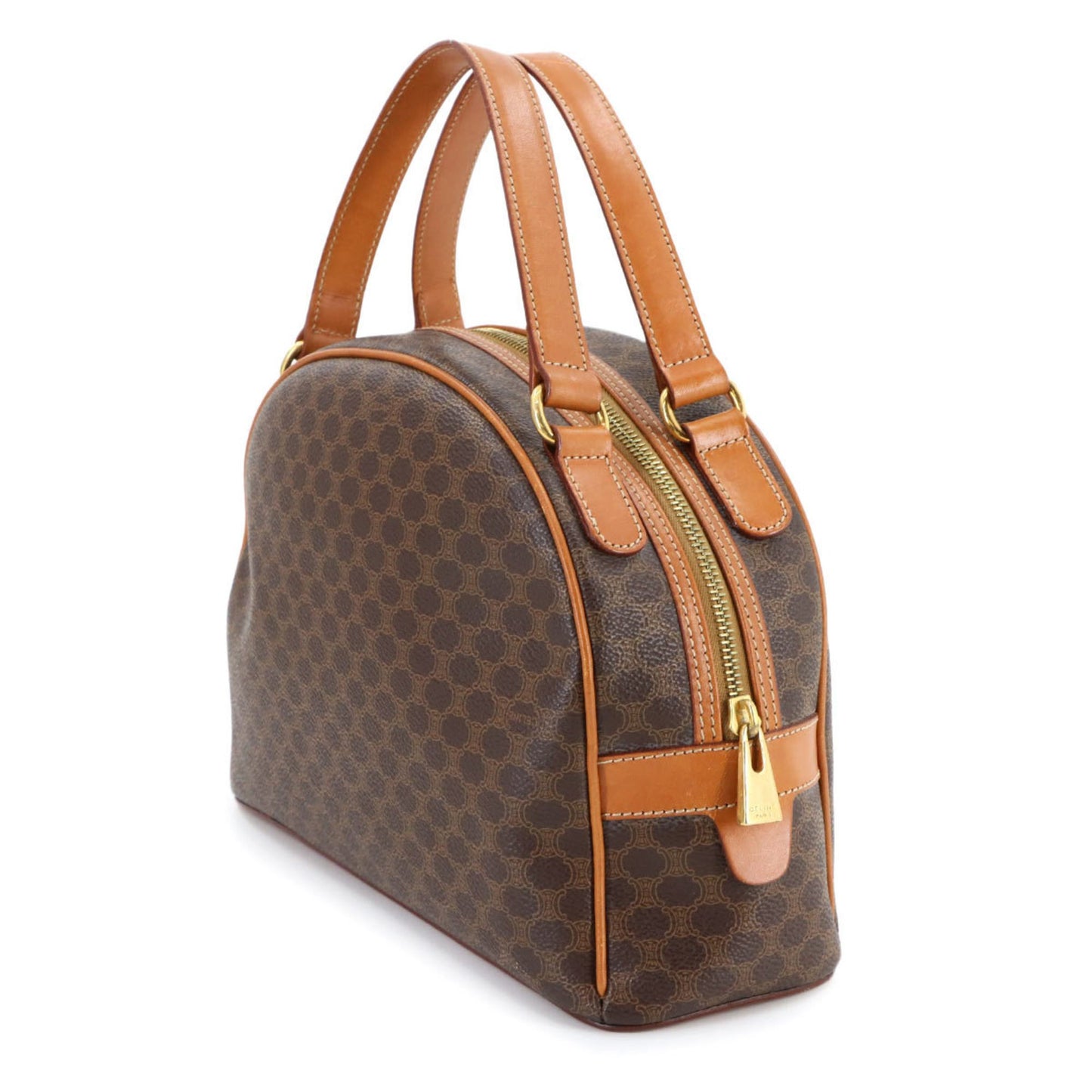 Celine Pvc Brown Handbags