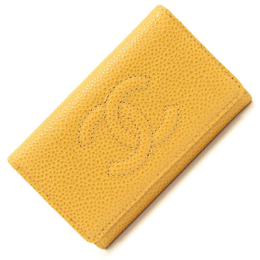 Chanel Calfskin Yellow Cases