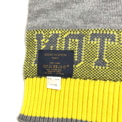 Louis Vuitton Wool Yellow Scarves