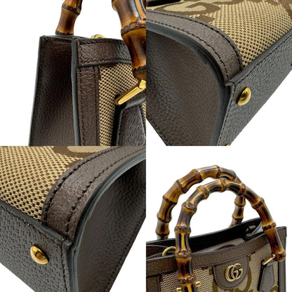 Gucci Canvas Brown Handbags