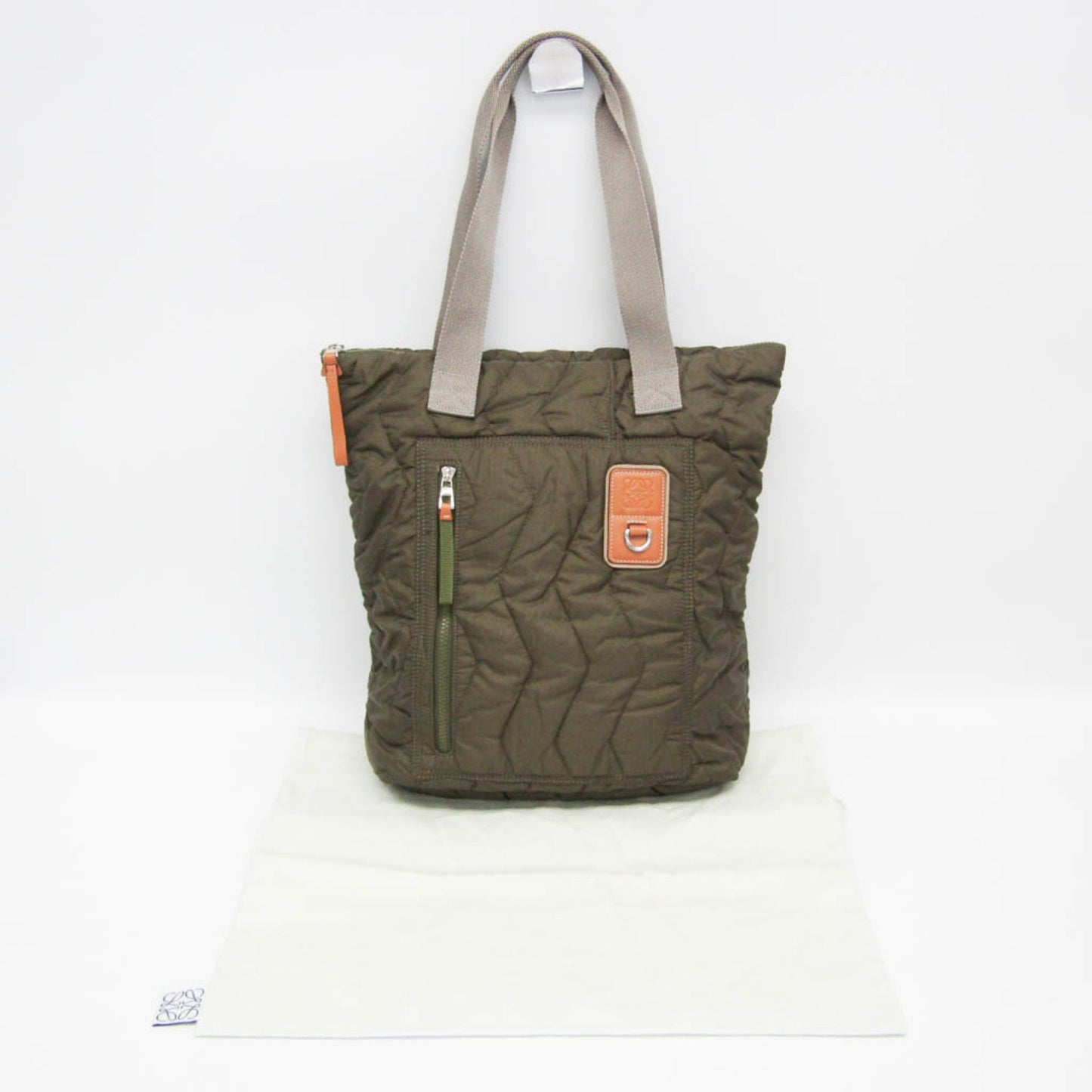 Loewe Nylon Green Handbags