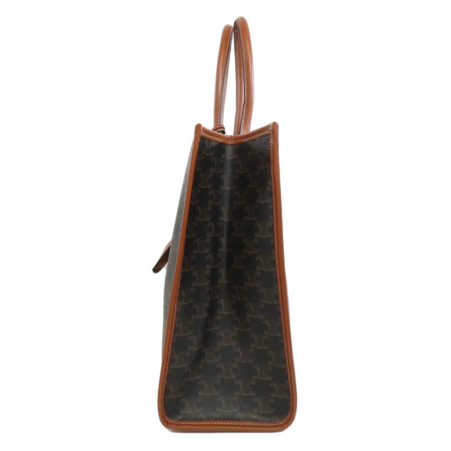 Celine Pvc Brown Tote Bags
