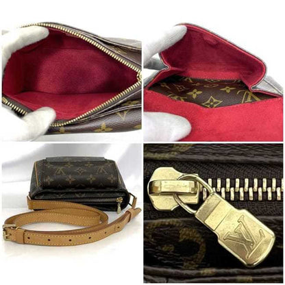 Louis Vuitton Monogram Canvas Brown Shoulder Bags