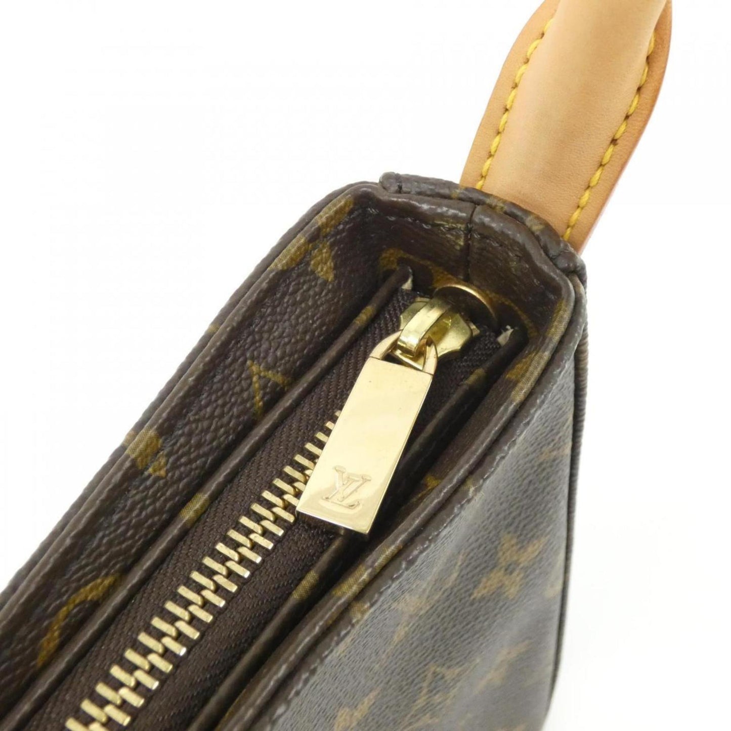Louis Vuitton Coated Canvas Brown Shoulder Bags