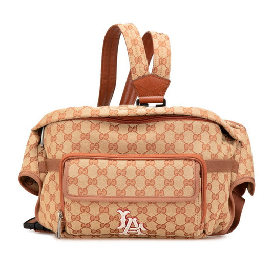 Gucci Canvas Brown Crossbody Bags