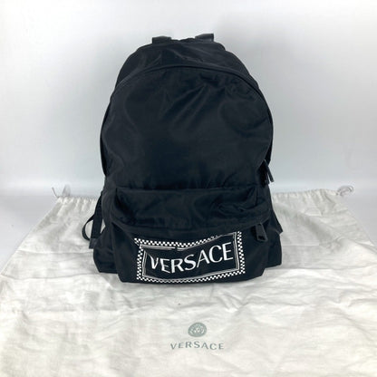 Versace Nylon Black Backpacks