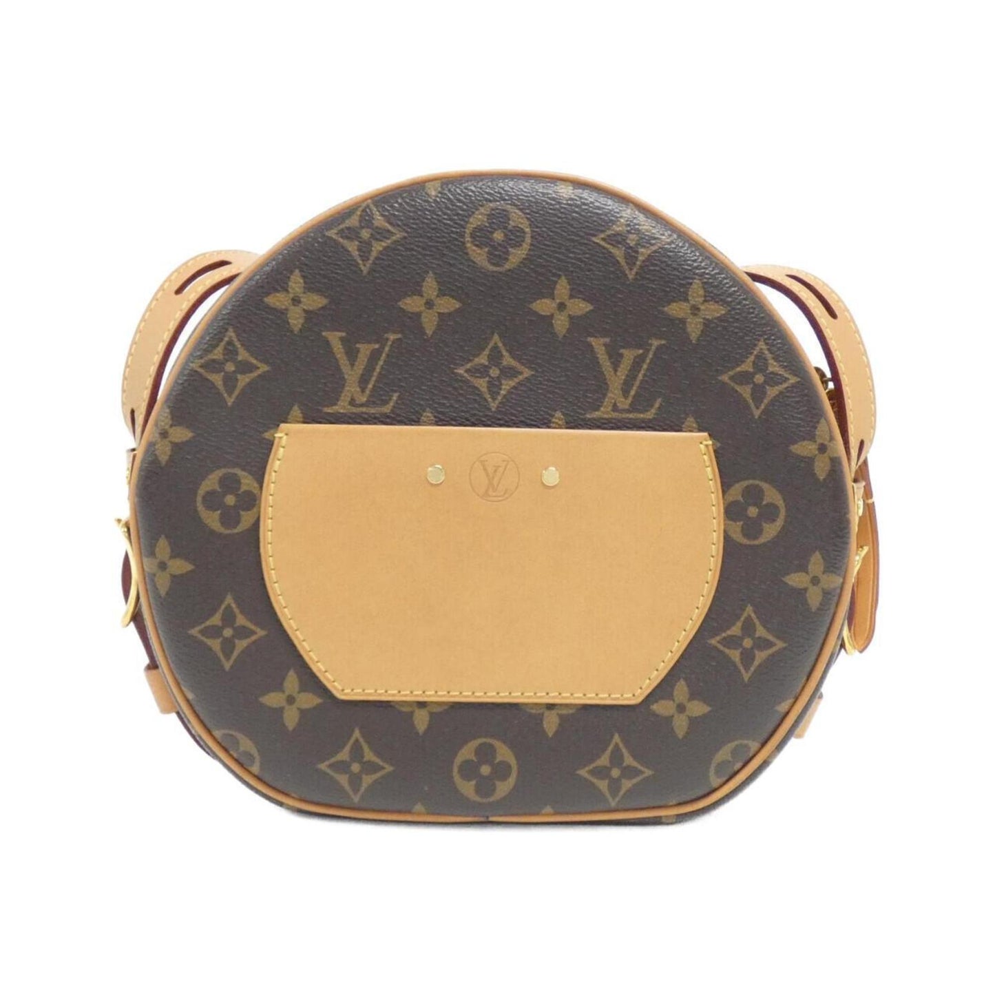 Louis Vuitton Coated Canvas Brown Shoulder Bags