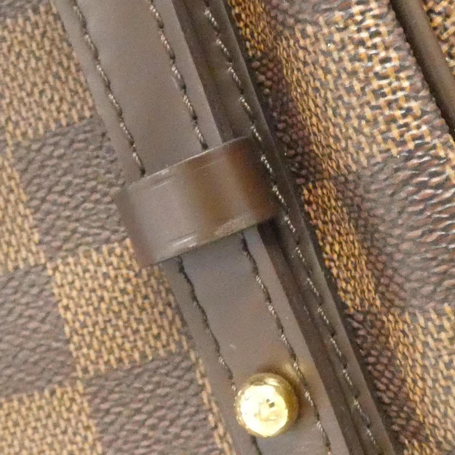 Louis Vuitton Coated Canvas Brown Shoulder Bags