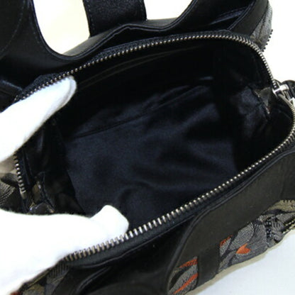 Bvlgari Satin Black Handbags