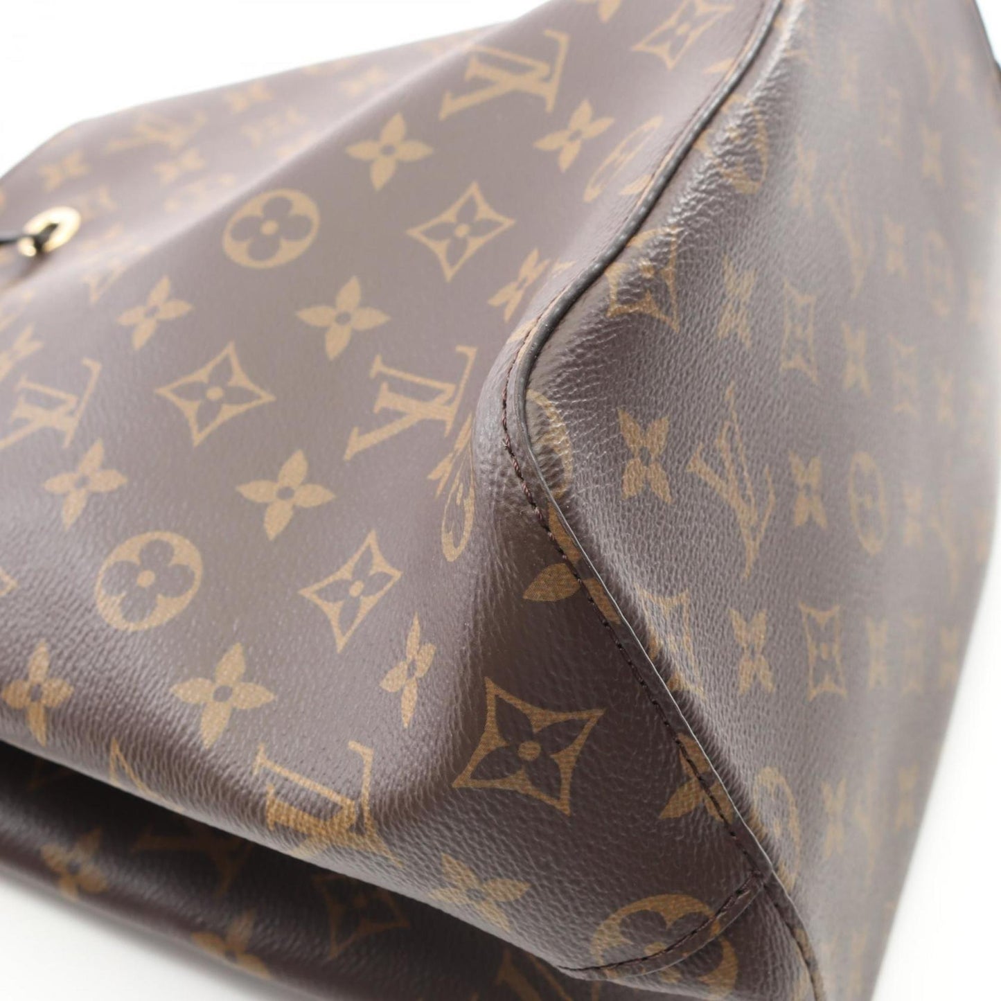 Louis Vuitton Coated Canvas Black Shoulder Bags