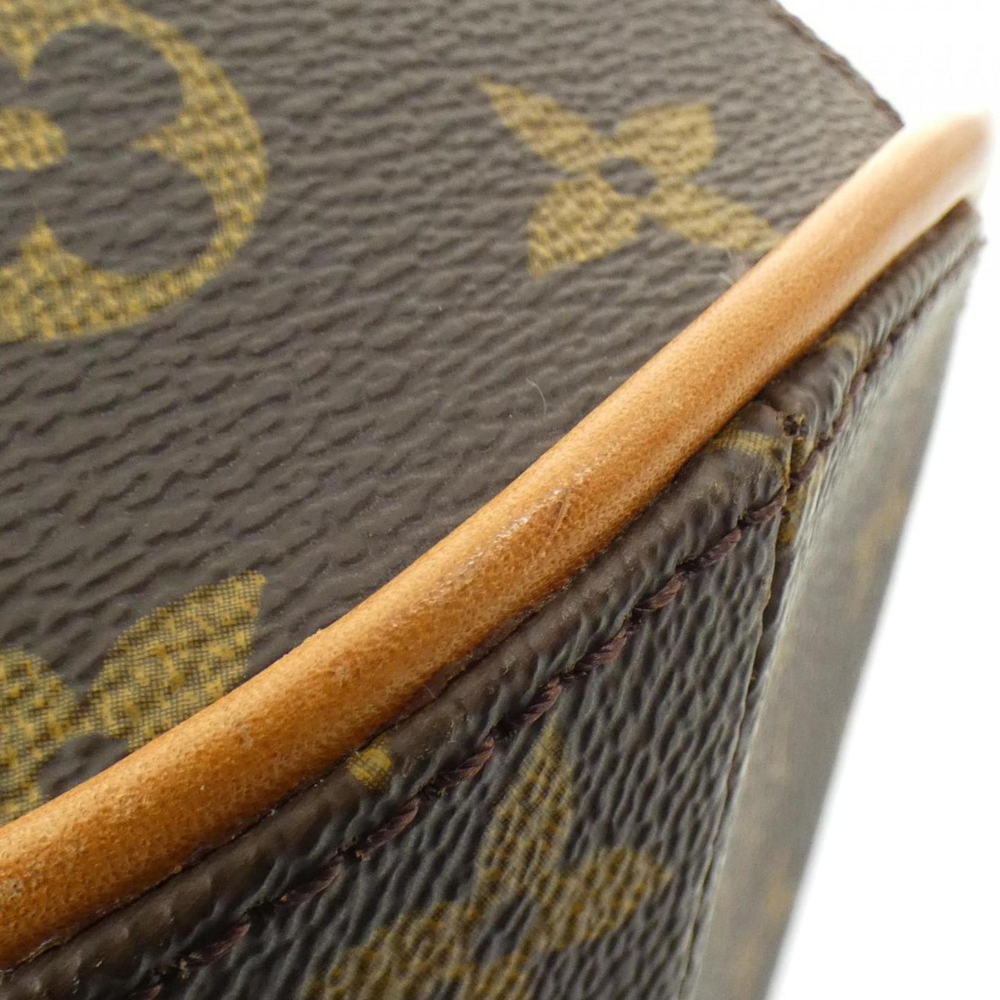 Louis Vuitton Coated Canvas Brown Handbags