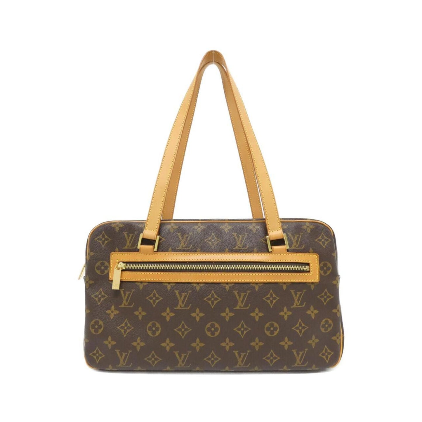 Louis Vuitton Coated Canvas Brown Shoulder Bags
