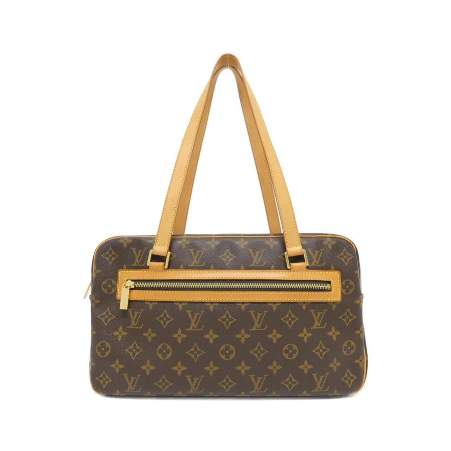 Louis Vuitton Coated Canvas Brown Shoulder Bags