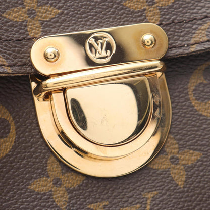 Louis Vuitton Coated Canvas Brown Handbags