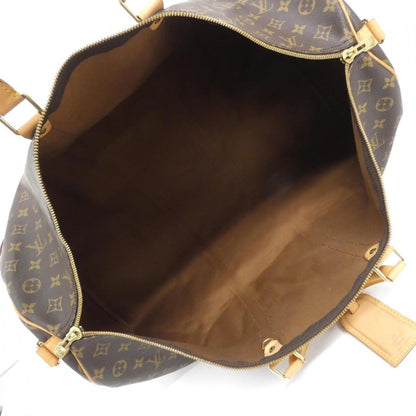 Louis Vuitton Coated Canvas Brown Travel Bags