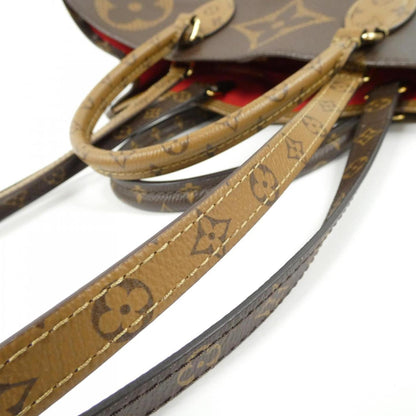Louis Vuitton Coated Canvas Brown Handbags