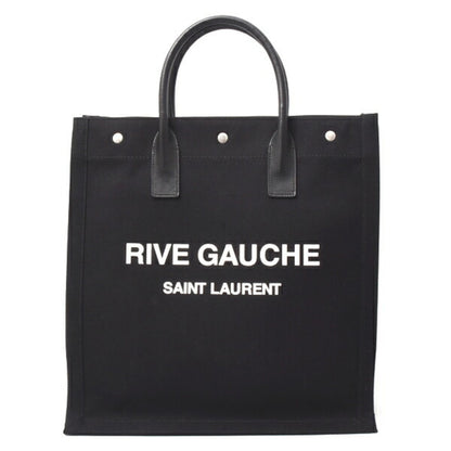 Saint Laurent Canvas Black Tote Bags