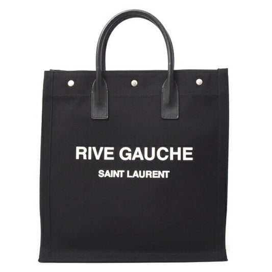 Saint Laurent Canvas Black Tote Bags