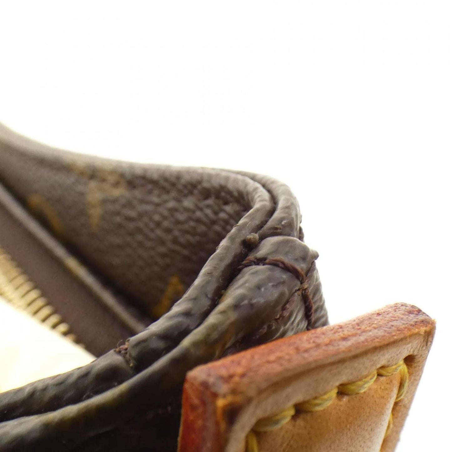 Louis Vuitton Coated Canvas Brown Shoulder Bags