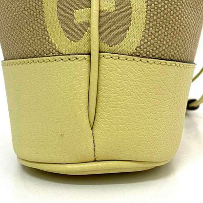 Gucci Canvas Yellow Shoulder Bags