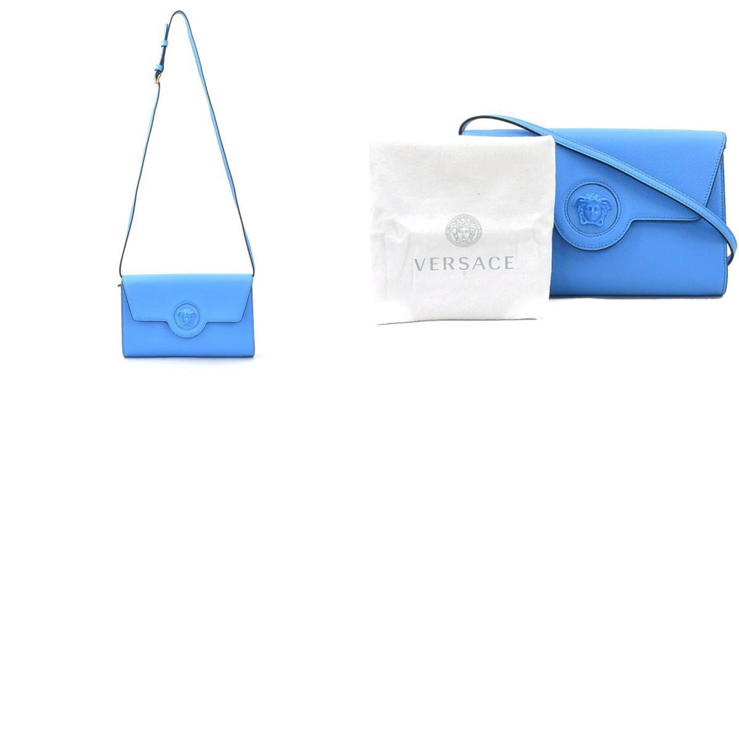 Versace Others Blue Shoulder Bags