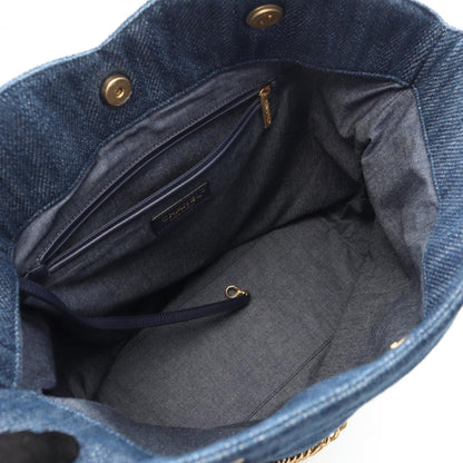 Chanel Denim Blue Tote Bags