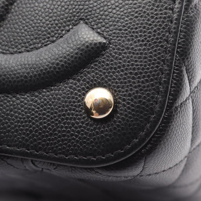 Chanel Calfskin Black Shoulder Bags