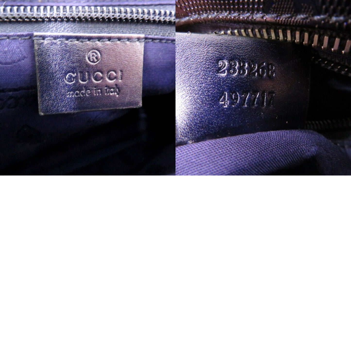 Gucci Pvc Purple Shoulder Bags