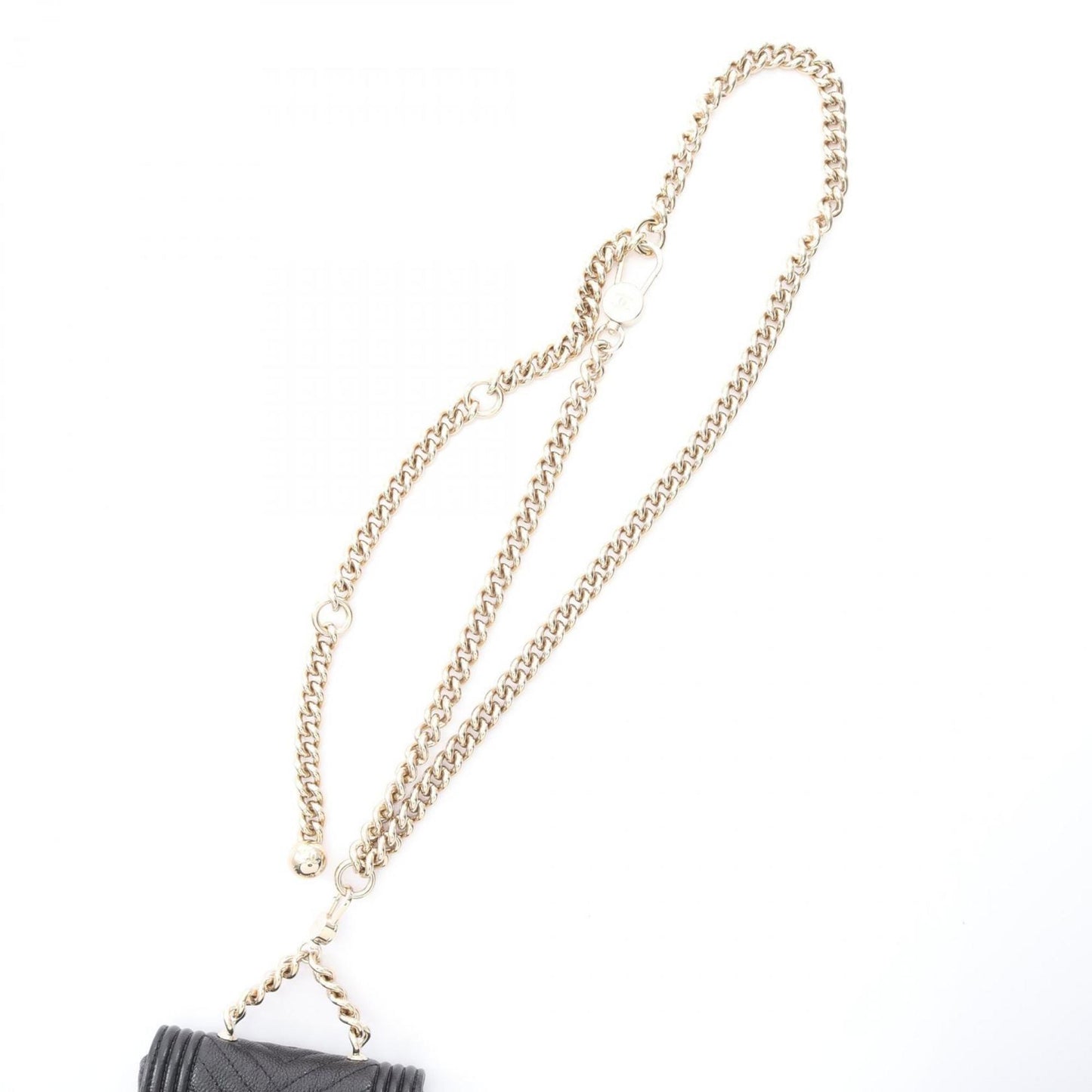 Chanel Calfskin Black Shoulder Bags