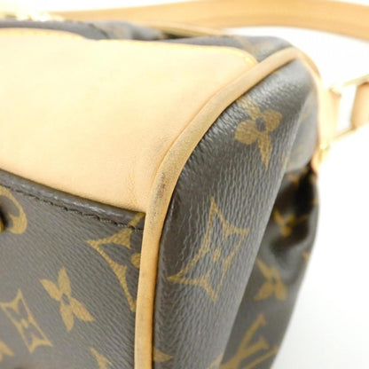 Louis Vuitton Coated Canvas Brown Shoulder Bags
