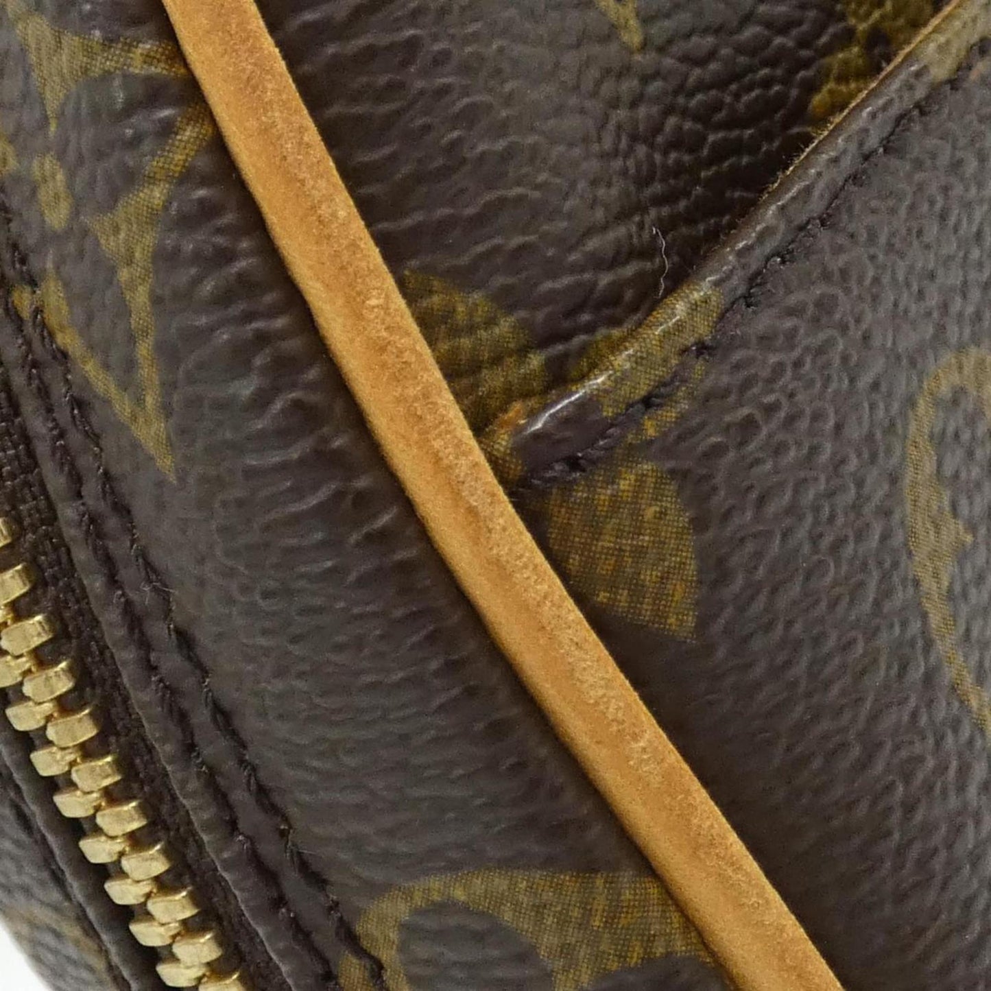 Louis Vuitton Coated Canvas Brown Shoulder Bags