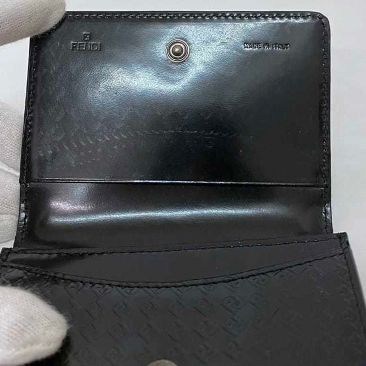 Fendi Patent Black Cases