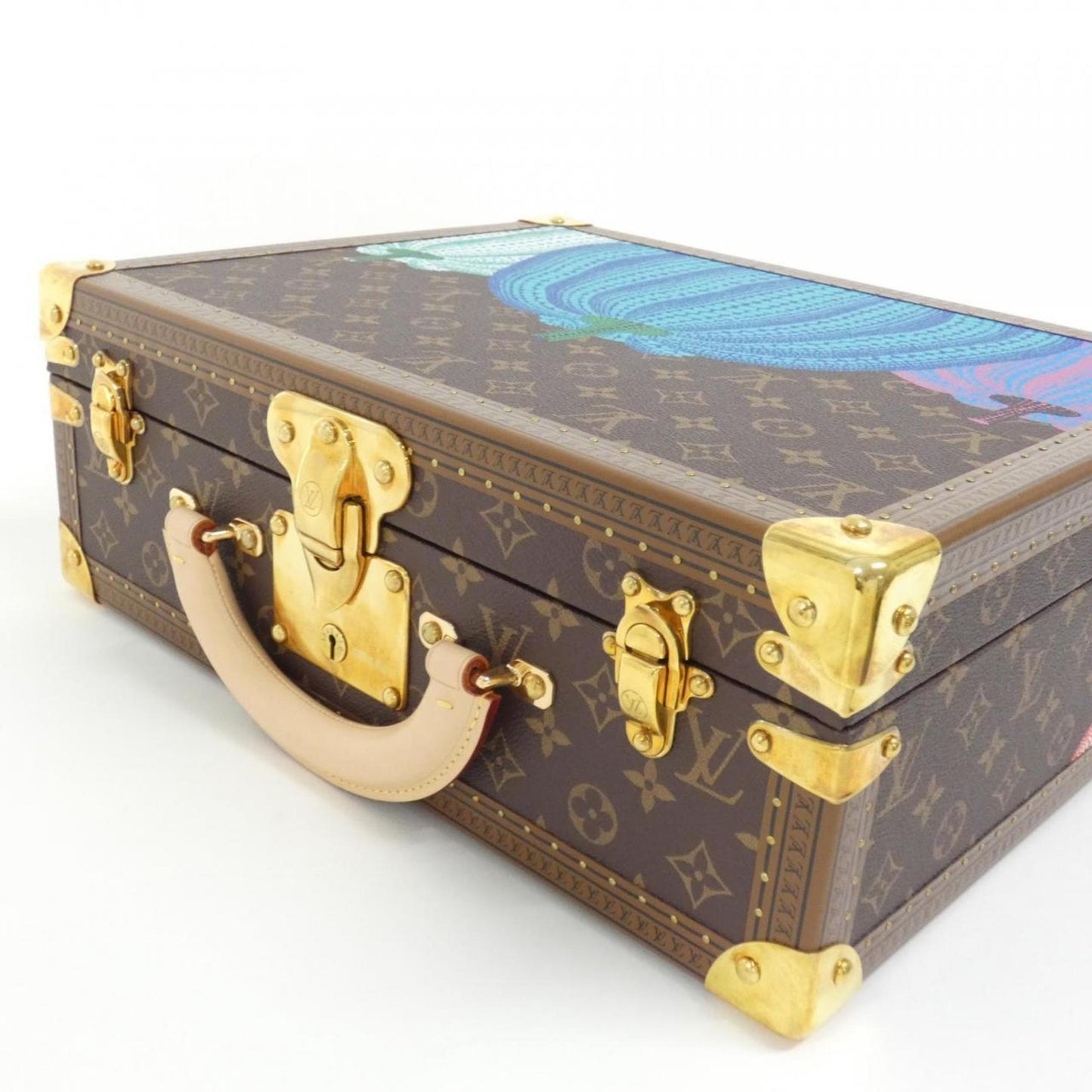 Louis Vuitton Coated Canvas Brown Handbags