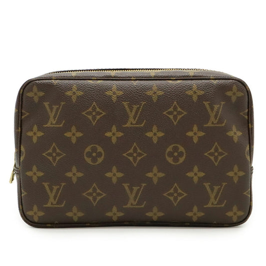 Louis Vuitton Monogram Canvas Brown Clutch Bags