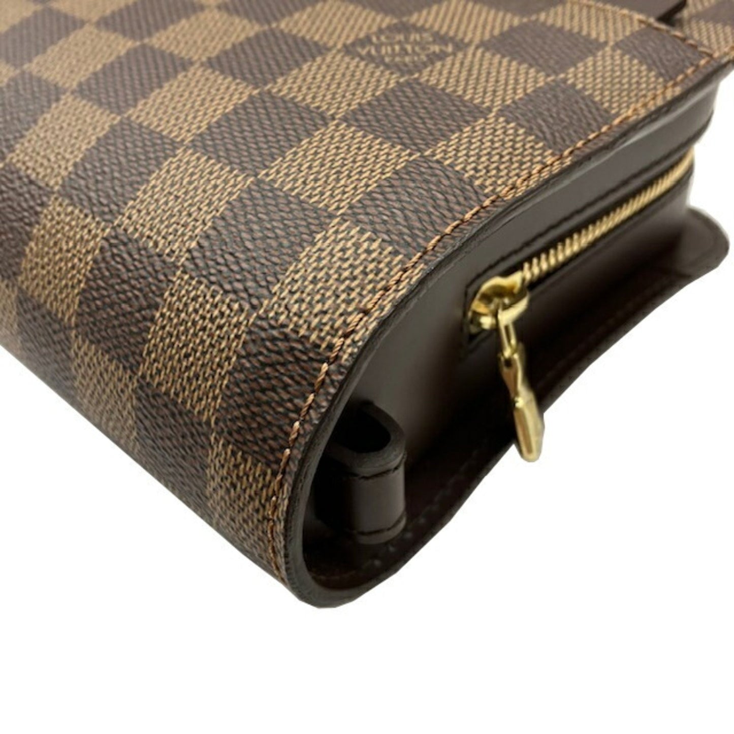 Louis Vuitton Monogram Canvas Brown Clutch Bags
