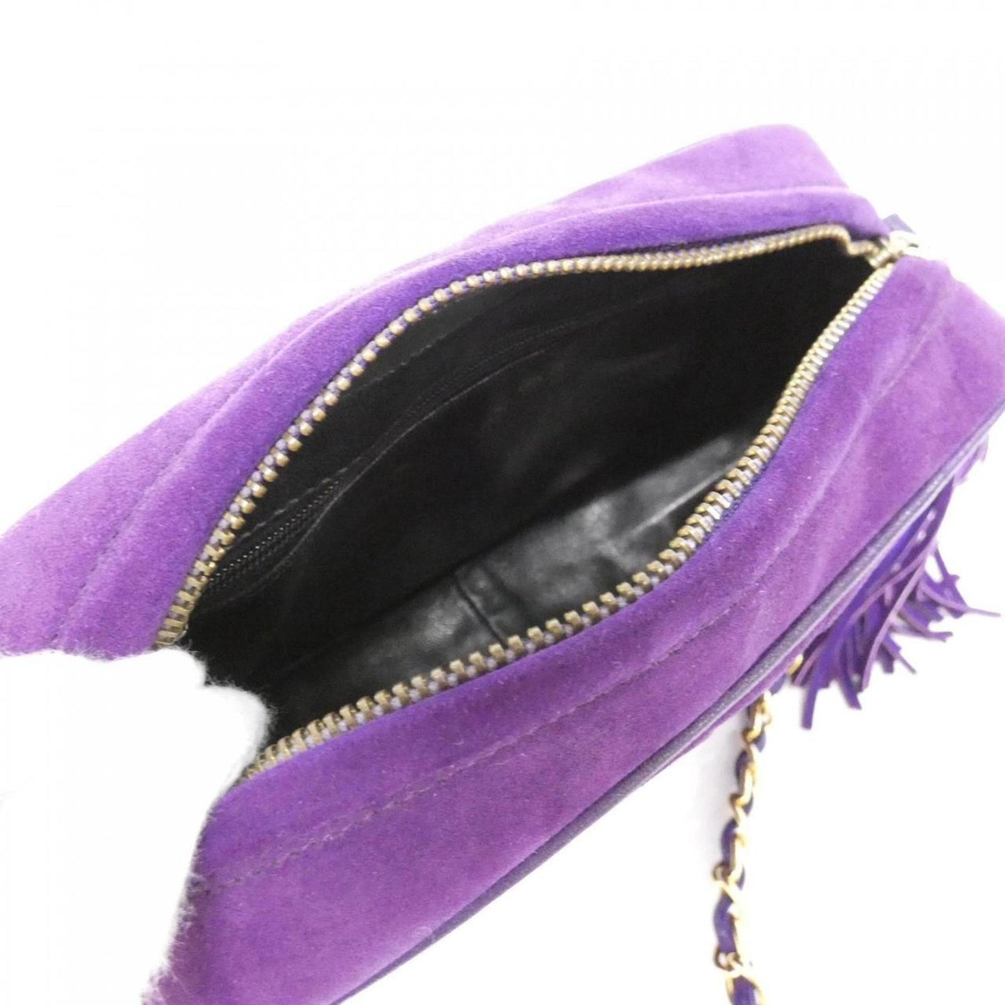 Chanel Other Leather Purple Shoulder Bags