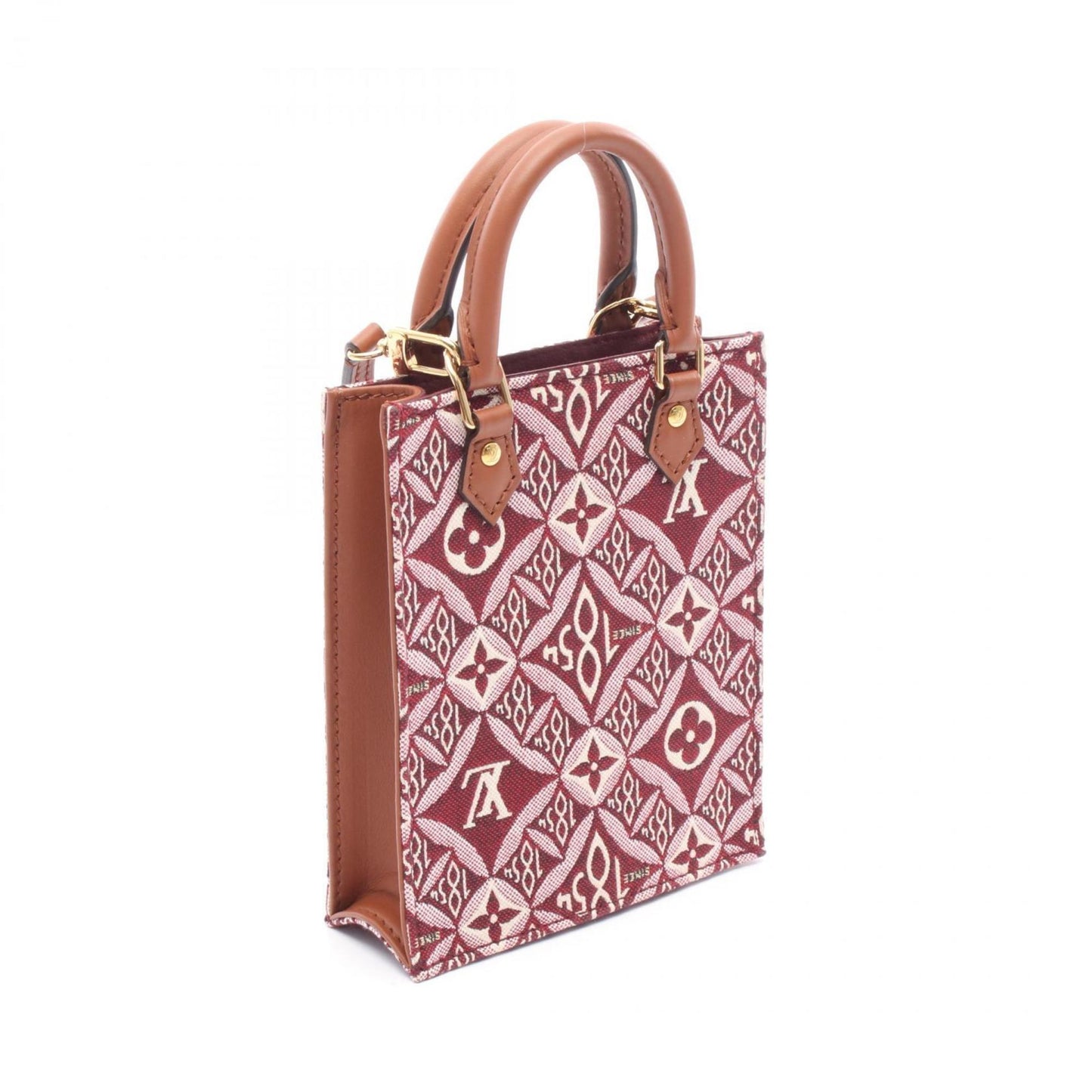 Louis Vuitton Canvas Red Handbags