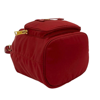 Prada Nylon Red Handbags