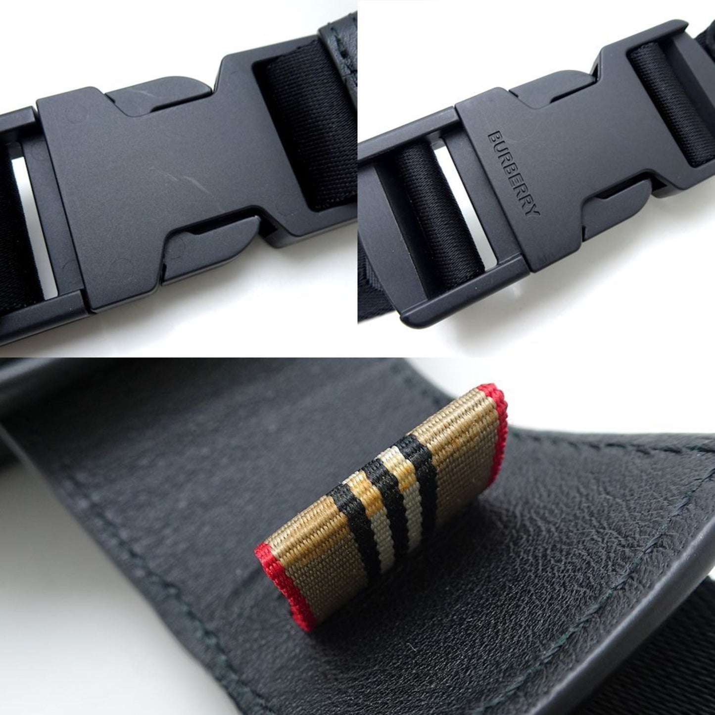 Burberry Nylon Black Crossbody Bags