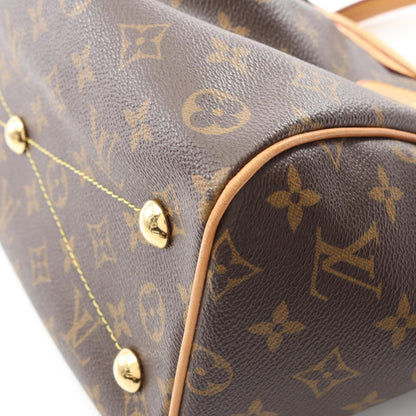 Louis Vuitton Coated Canvas Brown Handbags